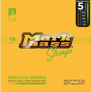 Струны для бас-гитары Markbass Groove Series MB5GVNP45130LS