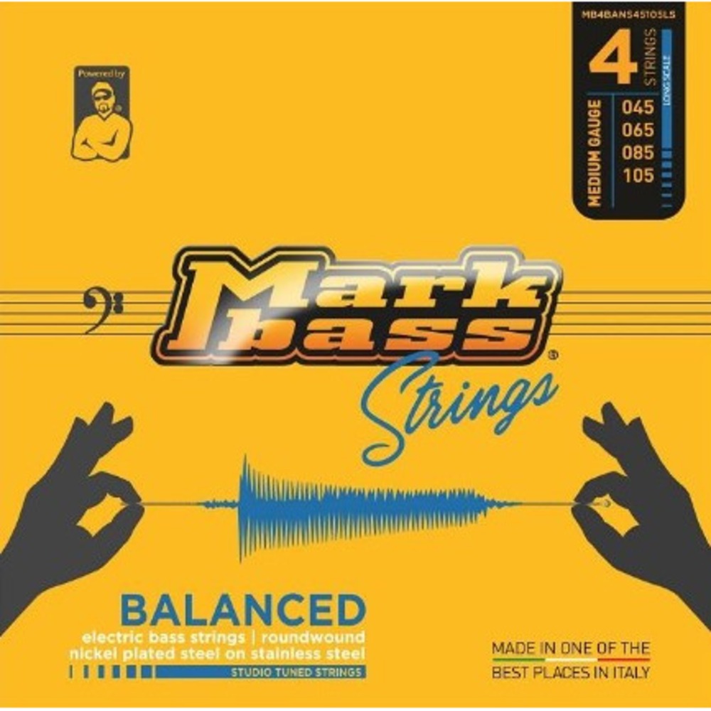 Струны для бас-гитары Markbass Balanced Series MB4BANS45105LS