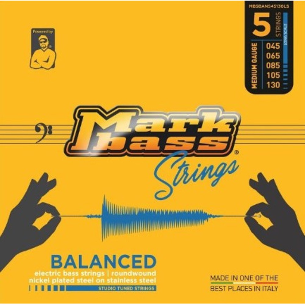 Струны для бас-гитары Markbass Balanced Series MB5BANS45130LS