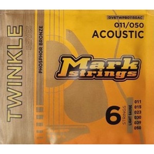 Струны для акустической гитары Markbass Twinkle Series DV6TWPB01150AC