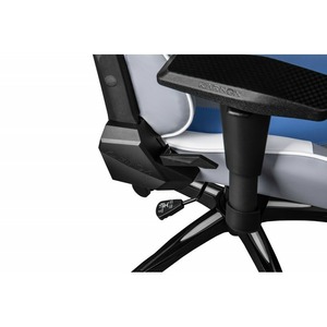 Кресло игровое Karnox HERO Lava Edition серо-синий