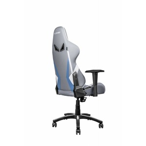 Кресло игровое Karnox HERO Lava Edition серо-синий