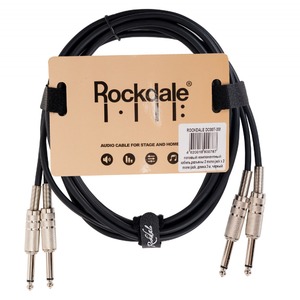 Кабель аудио 2xJack - 2xJack Rockdale DC007-3M 3.0m