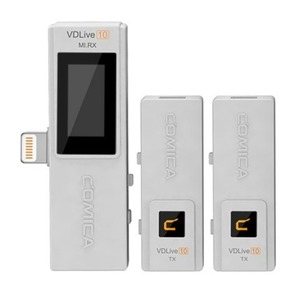 Радиосистема с поясным передатчиком Comica VDLive10 MI White