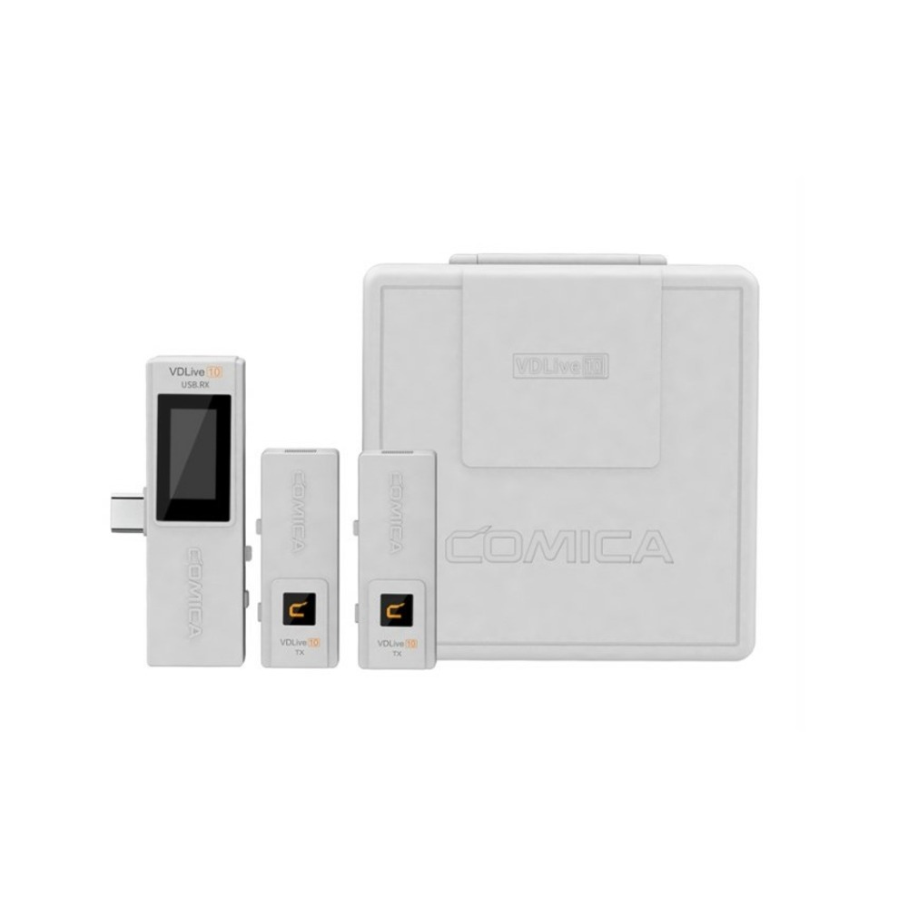 Радиосистема с поясным передатчиком Comica VDLive10 USB White