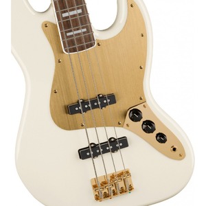 Бас-гитара Fender SQUIER 40th ANN Jazz Bass LRL Olympic White