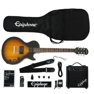 Гитарный комплект Epiphone Les Paul Electric Guitar Player Pack Vintage Sunburst