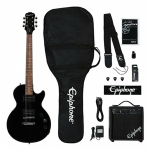 Гитарный комплект Epiphone Les Paul Electric Guitar Player Pack Ebony