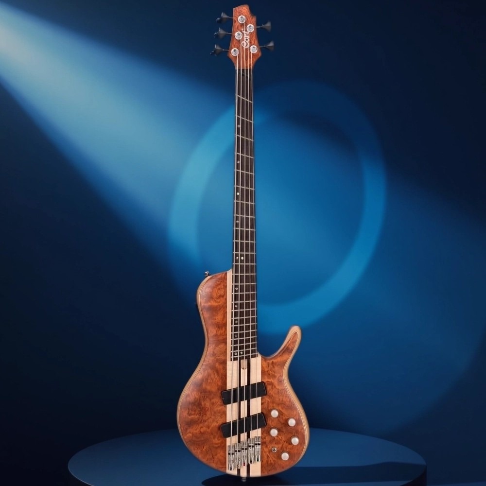 Бас-гитара Cort A5-Beyond-WCASE-OPBN