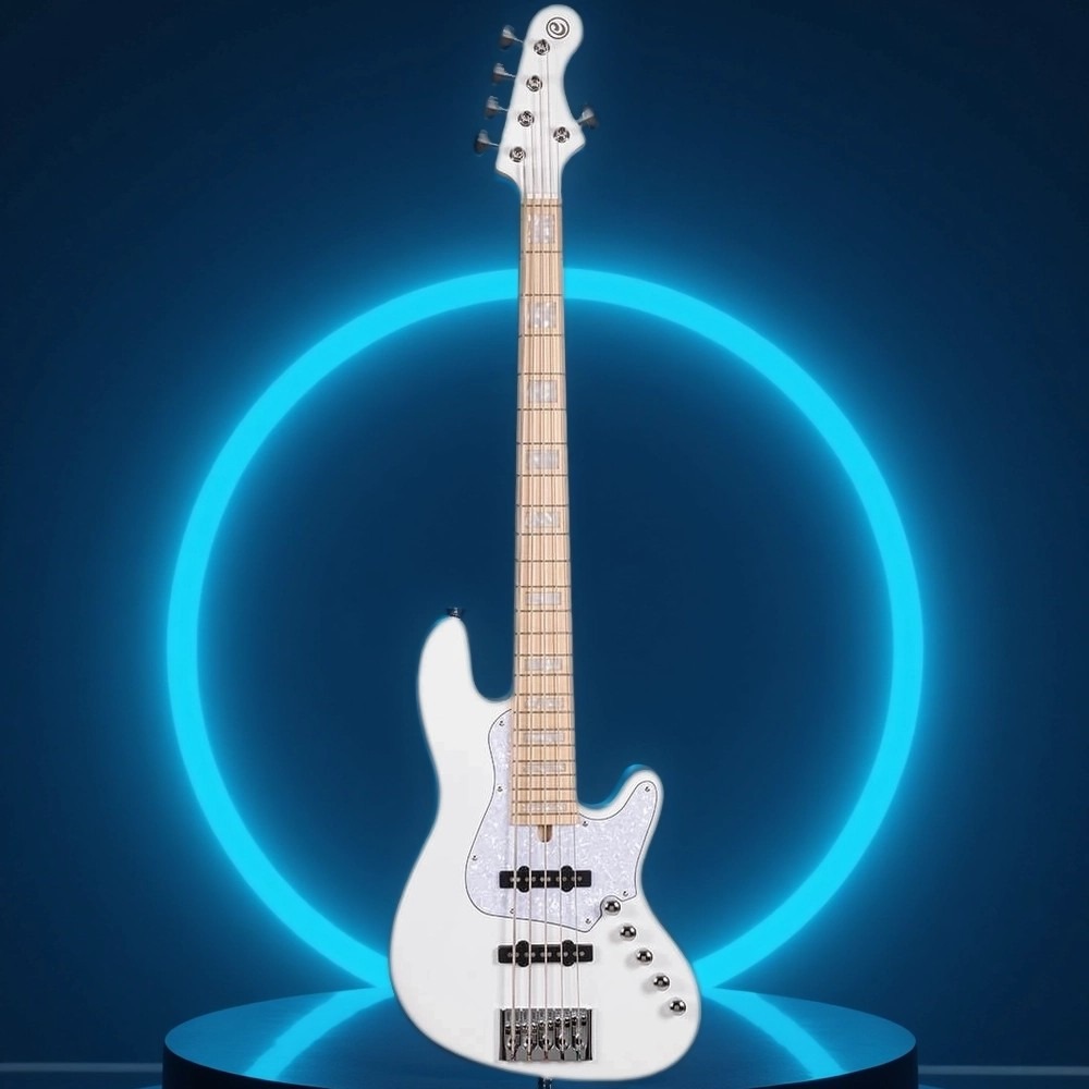 Бас-гитара Cort NJS5-WHT