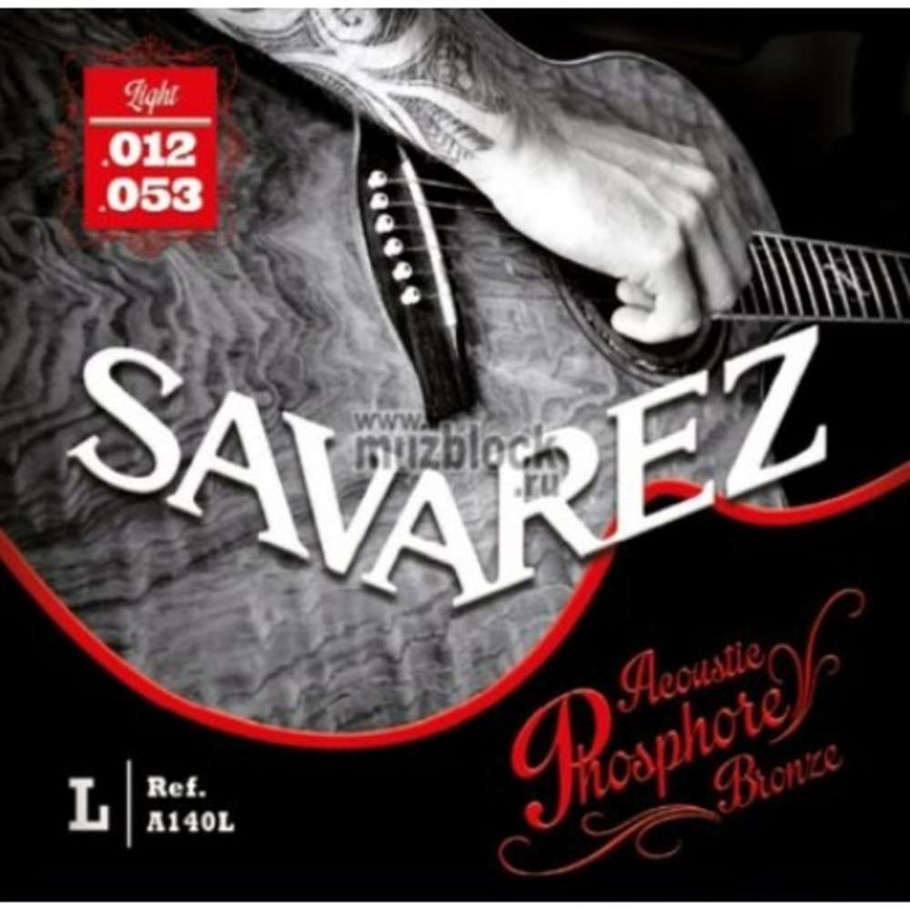 Струны для акустической гитары Savarez A140L