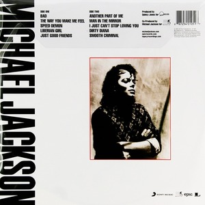 Пластинка LP Michael Jackson / Bad