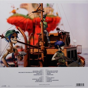 Пластинка LP Gorillaz / Plastic Beach