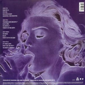Пластинка LP Madonna / Erotica