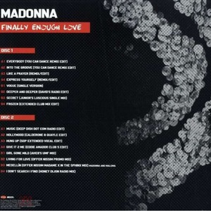 Пластинка LP Madonna / Finally Enough Love