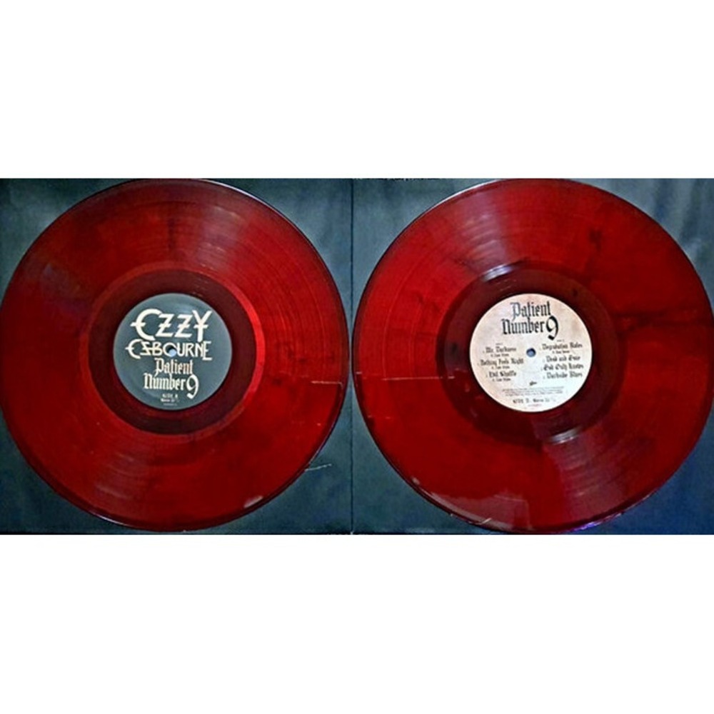 Пластинка LP Ozzy Osbourne / Patient Number 9 (Red & Black Marbled)