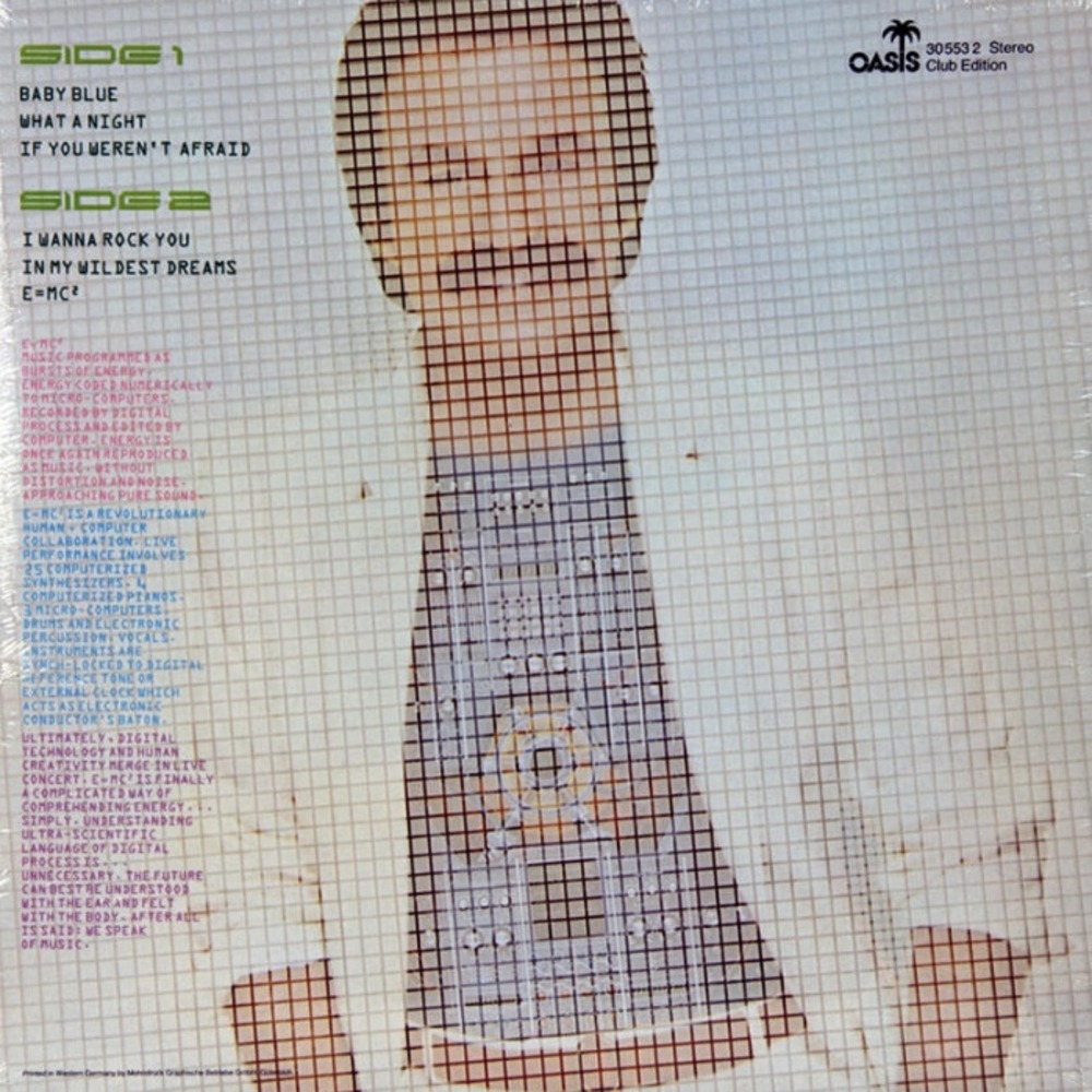 Пластинка LP Giorgio Moroder / E=mc