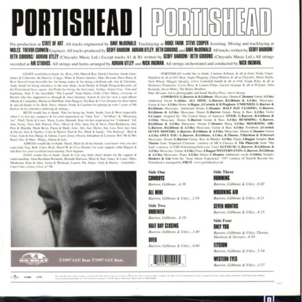 Пластинка LP Portishead / Portishead