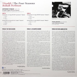 Пластинка LP Itzhak Perlman, London Philarmoic / Vivaldi: Four Seasons