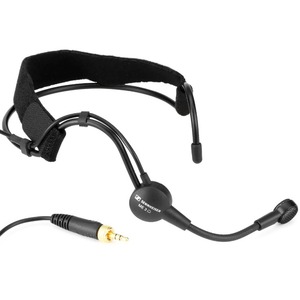 Микрофон с оголовьем черного цвета Sennheiser ME 3