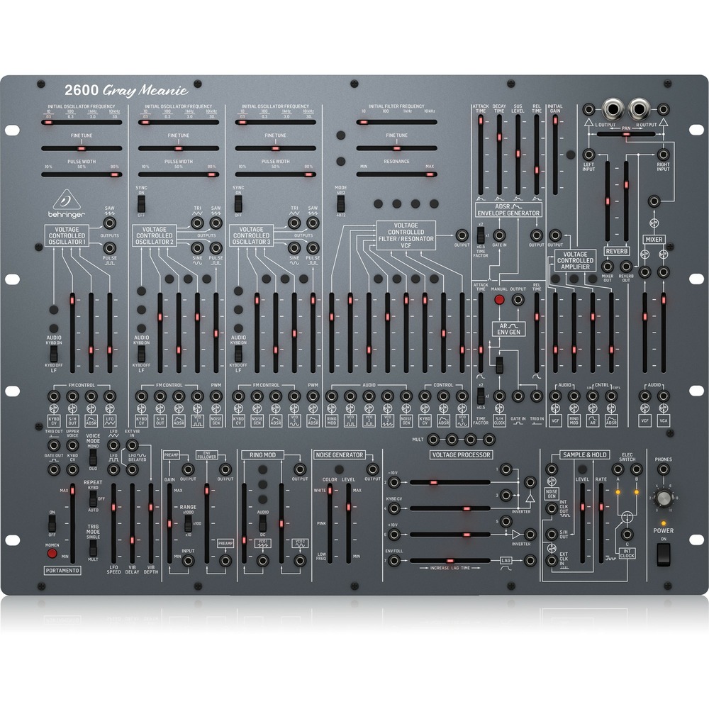 Аналоговый синтезатор Behringer 2600 GRAY MEANIE