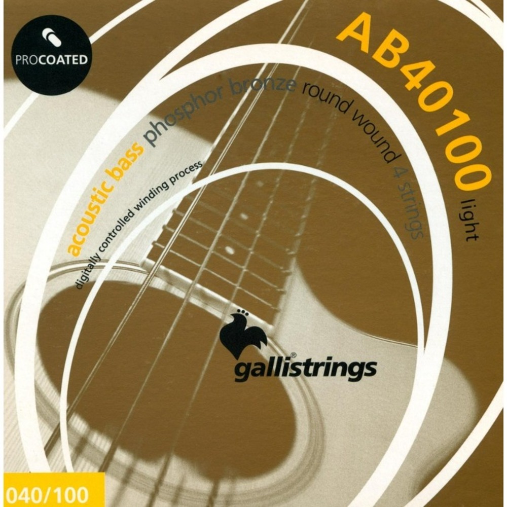 Струны для бас-гитары Galli Strings AB40100