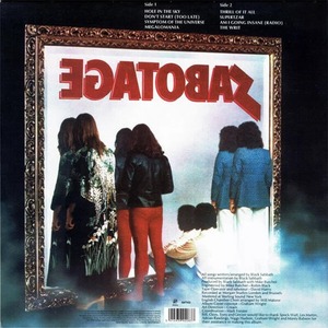 Пластинка LP Black Sabbath / Sabotage (Lp + Cd)
