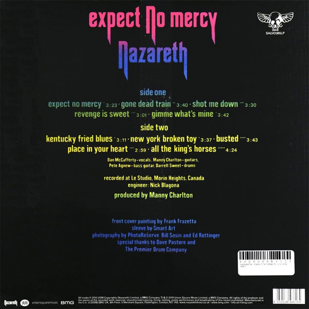 Пластинка LP Nazareth / Expect No Mercy (Pink Vinyl)