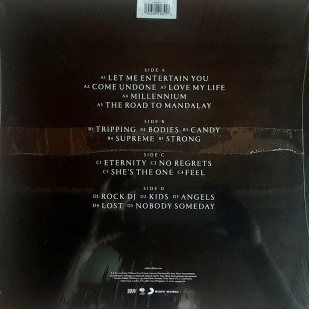 Пластинка LP Robbie Williams / Xxv
