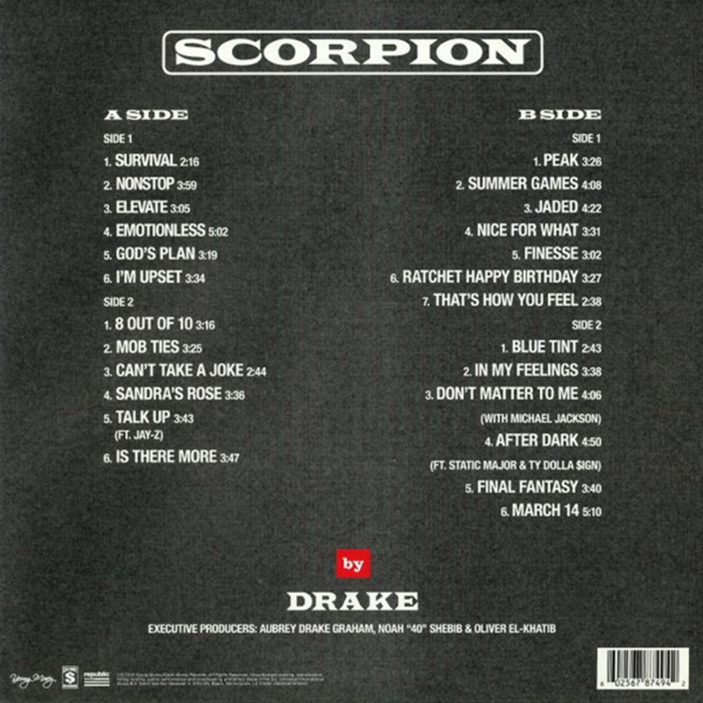 Пластинка LP Drake / Scorpion