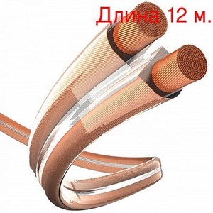 Кабель акустический на метраж Inakustik 004024 Premium Cuprum Transparent 4.0 (12м.)