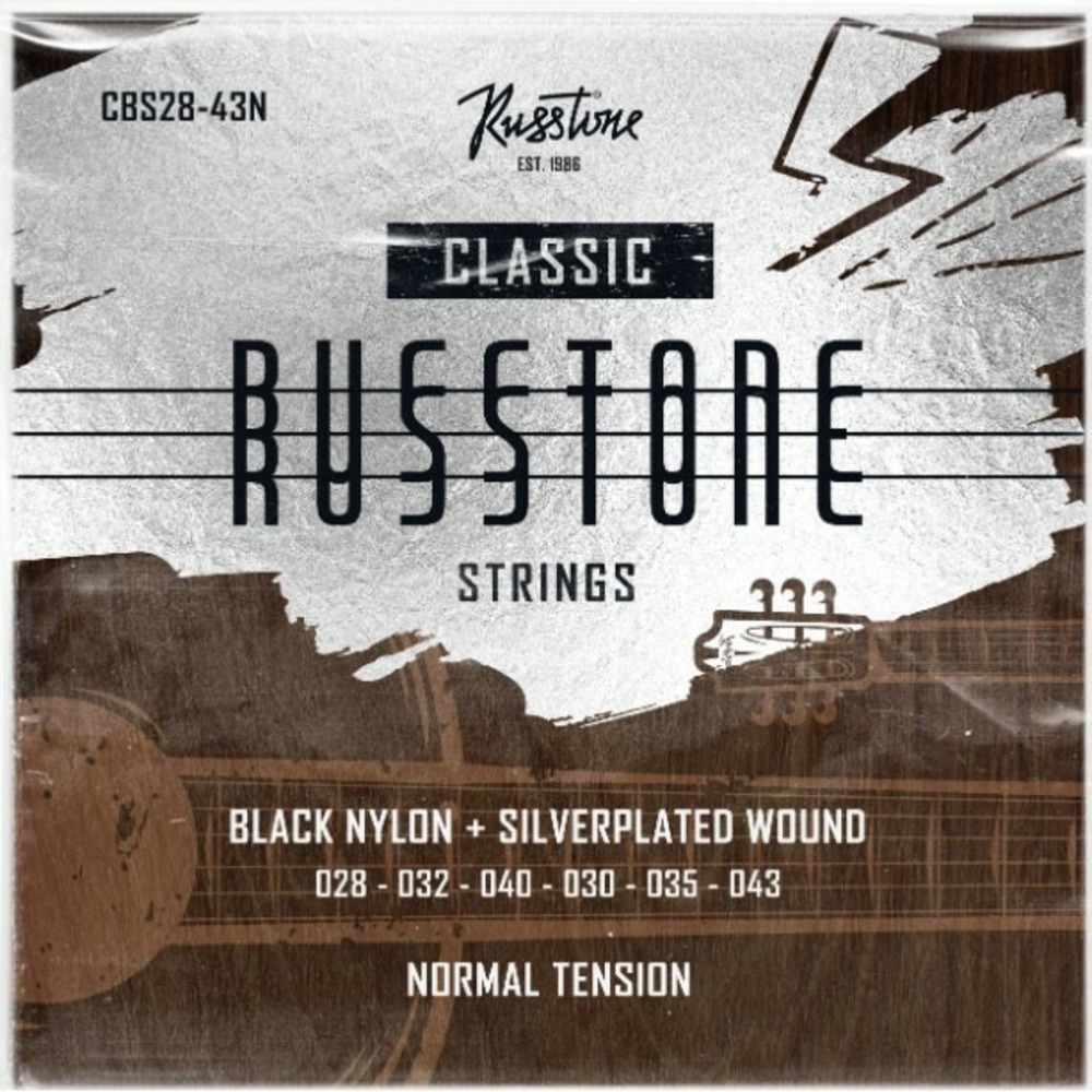 Струны для классической гитары Russtone CBS28-43N