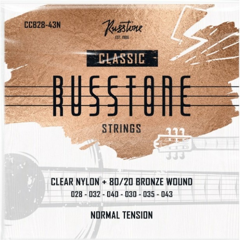 Струны для классической гитары Russtone CCB28-43N