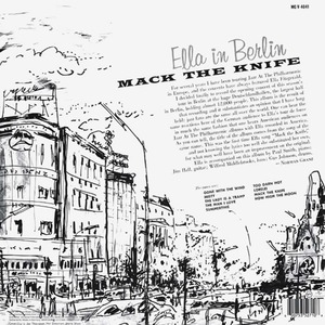 Пластинка LP Ella Fitzgerald / Mack The Knife: In Berlin