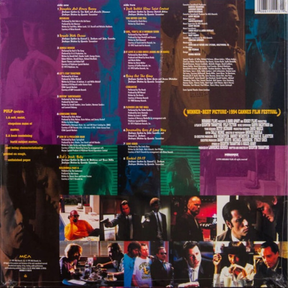 Пластинка LP ORIGINAL SOUNDTRACK / PULP FICTION