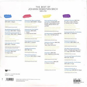 Пластинка LP VARIOUS / THE BEST OF BACH