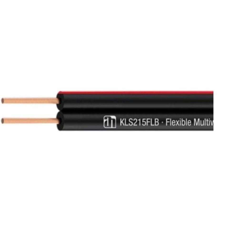 Кабель акустический на метраж Adam Hall KLS 215 FLB (10м.)