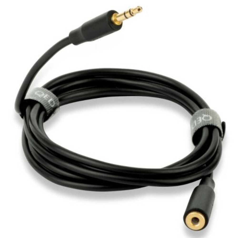 Удлинитель 1xMini Jack - 1xMini Jack QED (QE8134) Connect 3.5 mm Headphone Extension 1.5m