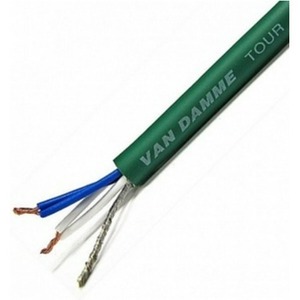 Аудио кабель Van Damme 268-034-050 Tour Grade Classic XKE starquad mint green