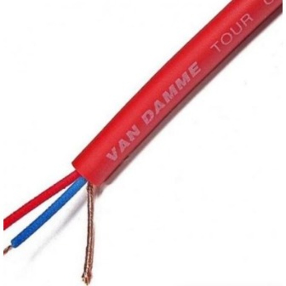 Микрофонный кабель Van Damme 268-022-020 Tour Grade Classic XKE microphone traffic red