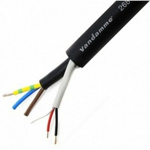 Комбинированный кабель Van Damme 268-710-000 Ambicore Power & Signal Multicore 10 A