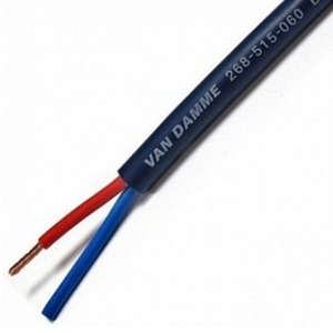 Акустический кабель Van Damme 268-515-060 Blue Series Studio Grade 2 x 1.50 mm2