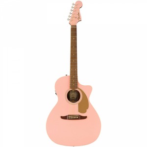 Электроакустическая гитара Fender Newporter Player Shell Pink