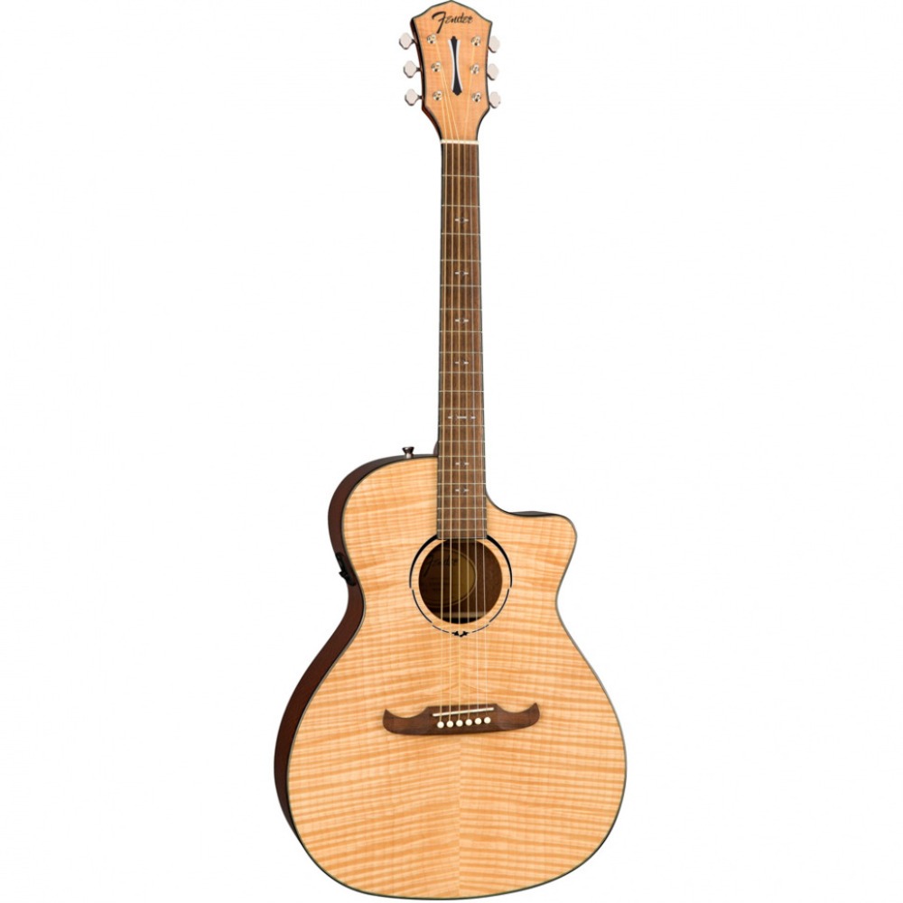 Электроакустическая гитара Fender FA-345CE Ovangkol Exotic Limited Natural