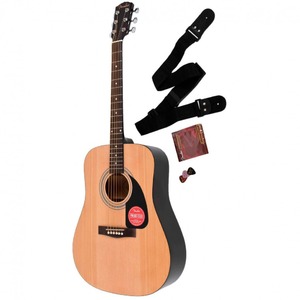 Гитарный комплект Fender FA-115 Dread Pack Black