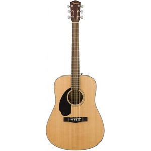 Гитара леворукая Fender CD-60S Left-Hand Natural
