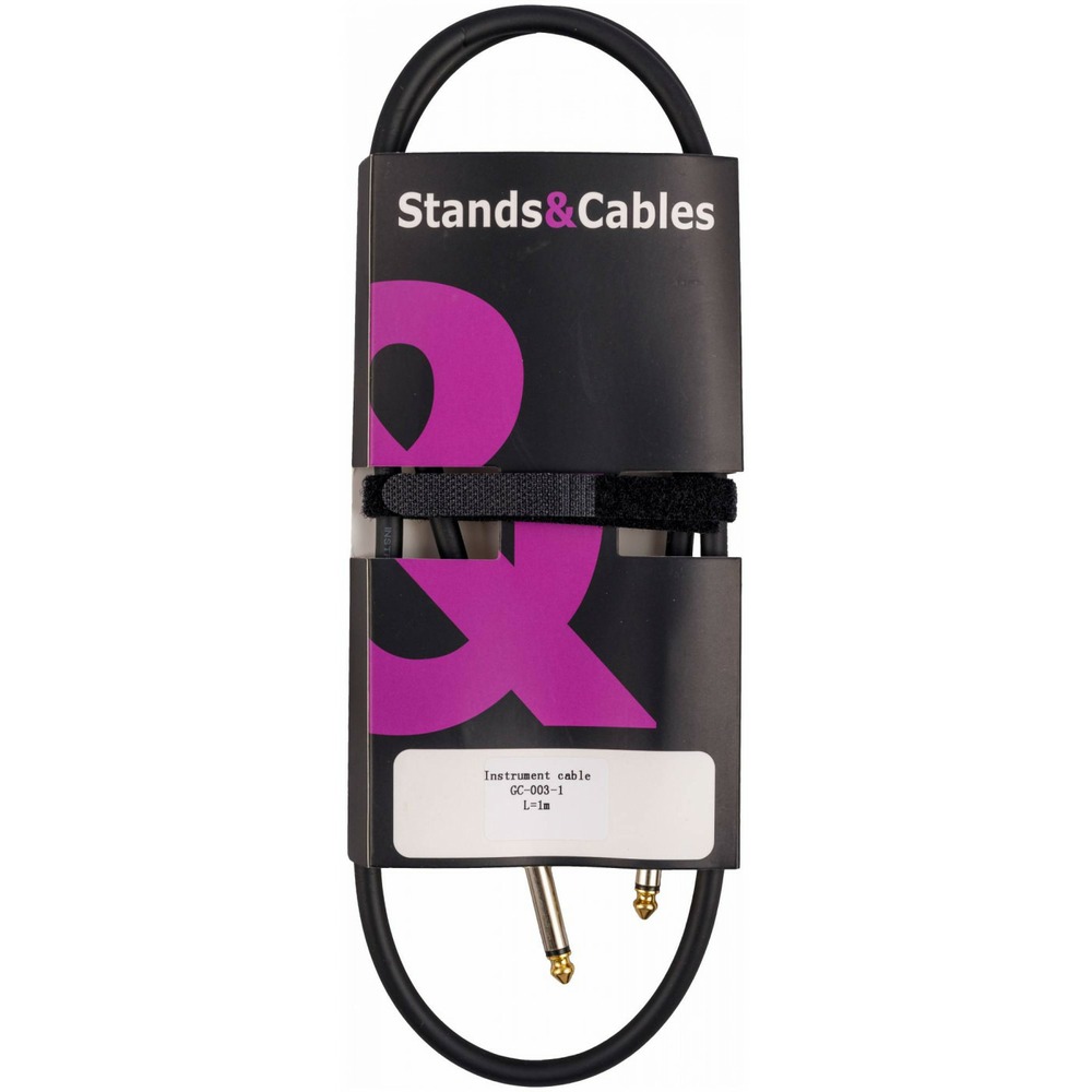 Кабель аудио 1xJack - 1xJack Stands&Cables GC-003-1.0m