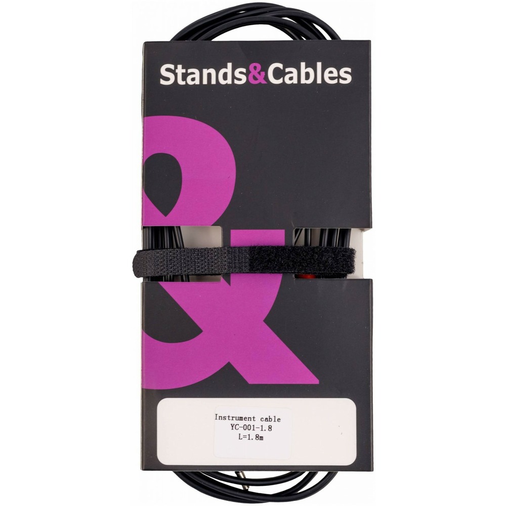 Кабель аудио 1xJack - 2xJack Stands&Cables YC-001-1.8m