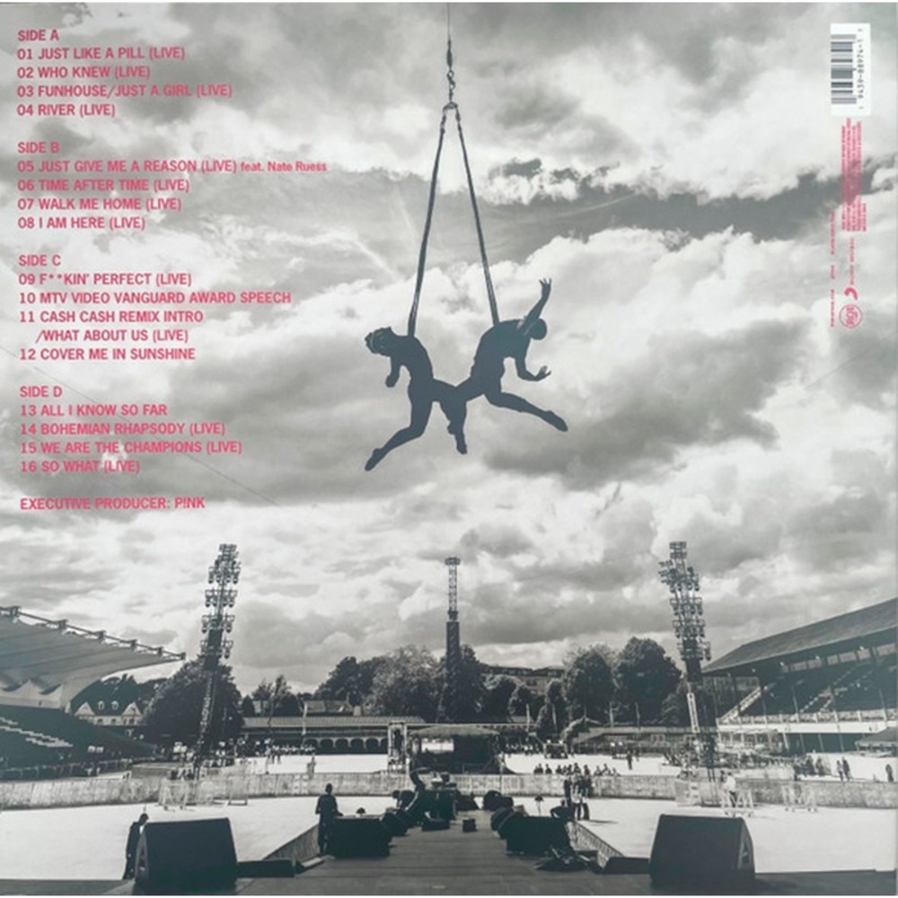 Пластинка LP P!NK / ALL I KNOW SO FAR: SETLIST