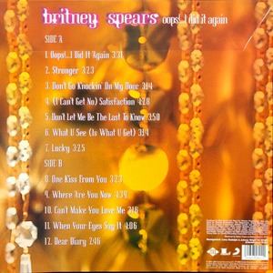 Пластинка LP BRITNEY SPEARS / OOPS!... I DID IT AGAIN PICTURE DISK